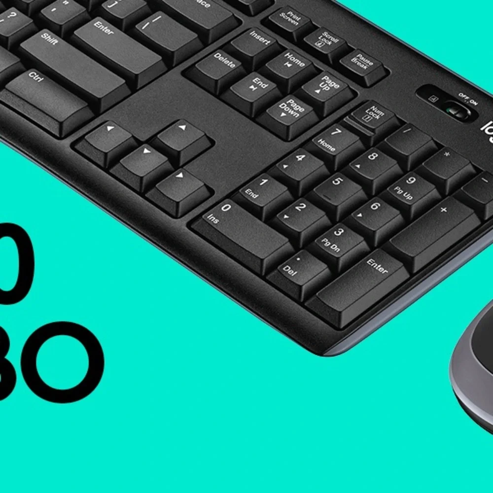 2 X Logitech MK270 Wireless Keyboard and Mouse Combo - 920-008813